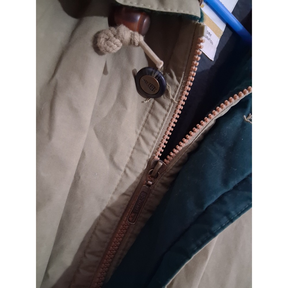 London Fog Field Jacket Men L REG Khaki Vintage Thinsulate Insulated Parka Coat - Picture 2 of 9